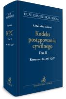 Okładka książki Kodeks postępowania cywilnego T.2 Komentarz