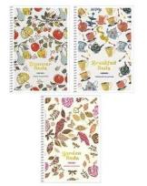 Opakowanie Kołonotes A5/ 96 kartkowy w kratkę. Seria 931K.  Skolarik (mix wzorów)