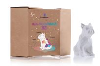 Opakowanie Kolorowanka 3D Buldog Low Poly