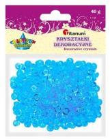 Opakowanie Koraliki plastikowe połówka kuli jasnonieb. 40g