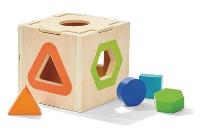 Opakowanie Kostka sorter drewniany