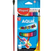Opakowanie Kredki Colopeps Aqua akwarelowe 12 kolorów