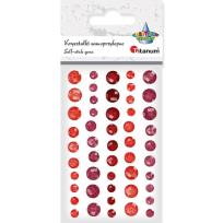 Opakowanie Kryształki samoprzylepne fasetowane mix 50szt