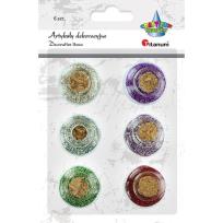 Opakowanie Kuleczki dekoracyjne mix 6szt