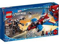 Opakowanie Lego SUPER HEROES 76150 Pajęczy odrzutowiec