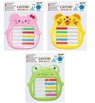 Opakowanie Liczydło plastikowe 5-rzędowe zwierzak Fun&Joy mix