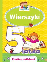 Okładka książki Mali geniusze. Wierszyki 5-latka