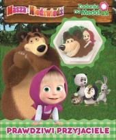 Okładka książki Masza i Niedźwiedź Zadania na medal. Prawdziwi..