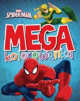 Okładka książki Mega kolorowanka. Marvel Spider-Man