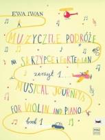 Okładka książki Muzyczne podróże na skrzypce i fortepian z.1