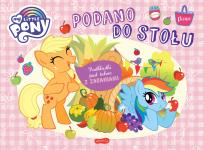 Okładka książki My Little Pony. Podano do stołu. Podkładki