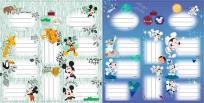 Opakowanie Naklejki na zeszyty Mickey Mouse
