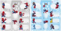 Opakowanie Naklejki na zeszyty Spider Man mix
