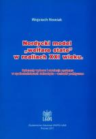 Okładka książki Nordycki model „welfare state” w realiach XXI wieku