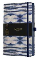 Opakowanie Notatnik 13x21cm linia Castelli Shibori Mist
