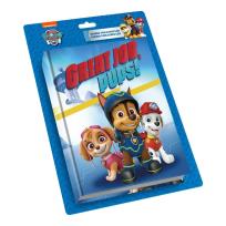 Opakowanie Notatnik ze światełkami LED, Niebieski, Psi Patrol