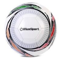 Opakowanie Piłka nożna Max Sport biało-czarna