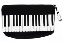 Opakowanie Piórnik kosmetyczka czarny z klawiaturą