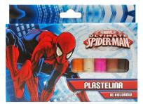 Opakowanie Plastelina 10 kolorów Spider Man