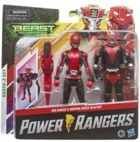 Opakowanie Power Rangers Beast Morphers Red Ranger & Cruise