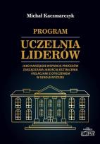 Okładka książki Program Uczelnia Liderów jako narzędzie wsparcia..