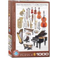 Opakowanie Puzzle 1000 Instrumenty orkiestry 6000-1410