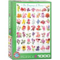 Opakowanie Puzzle 1000 Język kwiatów 6000-0579