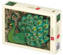 Opakowanie Puzzle 1000 Kolorowy Paw