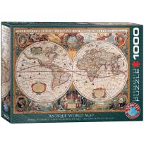 Opakowanie Puzzle 1000 Mapa świata Orbis Geographica 6000-1997