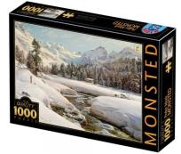 Opakowanie Puzzle 1000 Peder Mork Monsted, Zimowy krajobraz