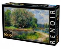 Opakowanie Puzzle 1000 Renoir, Drzewa w rozkwicie