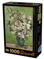 Opakowanie Puzzle 1000 Van Gogh, Różowe róże