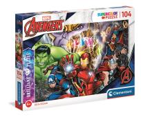 Opakowanie Puzzle 104 Brilliant Marvel