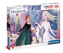 Opakowanie Puzzle 104 Jewels Frozen 2