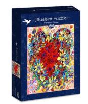 Opakowanie Puzzle 1500 Serce pełne kwiatów