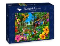 Opakowanie Puzzle 1500 Wschód słońca w dżungli