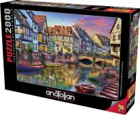 Opakowanie Puzzle 2000 Francja, Colmar