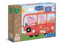Opakowanie Puzzle 24 maxi play for future Świnka Pepe 24221