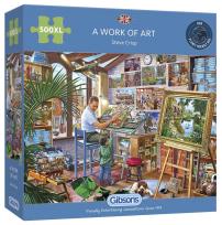 Opakowanie Puzzle 500 XL Dzieło sztuki G3