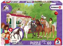 Opakowanie Puzzle 60 Schleich Spotkanie klubu jeździeckiego