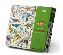 Opakowanie Puzzle 750 el. - Świat dinozaurów