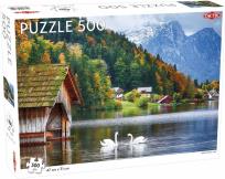 Opakowanie Puzzle Swans on a Lake 500