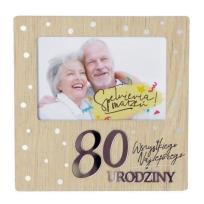 Opakowanie Ramka Moments RM-016 Urodziny 80