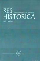 Okładka książki Res Historica T.35