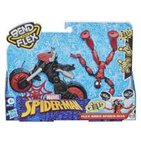 Opakowanie Spider-Man Bend and Flex figurka 15cm + motocykl
