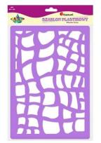 Opakowanie Szablon plastikowy A4 kamień fioletowy