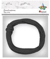 Opakowanie Sznurek papierowy 3.5mmx5m czarny