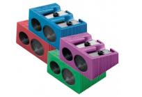 Opakowanie Temperówka podwójan metalowa metaliczne kolory bez pojemnika 510 20PR2