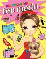 Okładka książki Top moda Mam styl. Kolorowanka