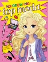 Okładka książki Top moda Mój styl. Kolorowanka